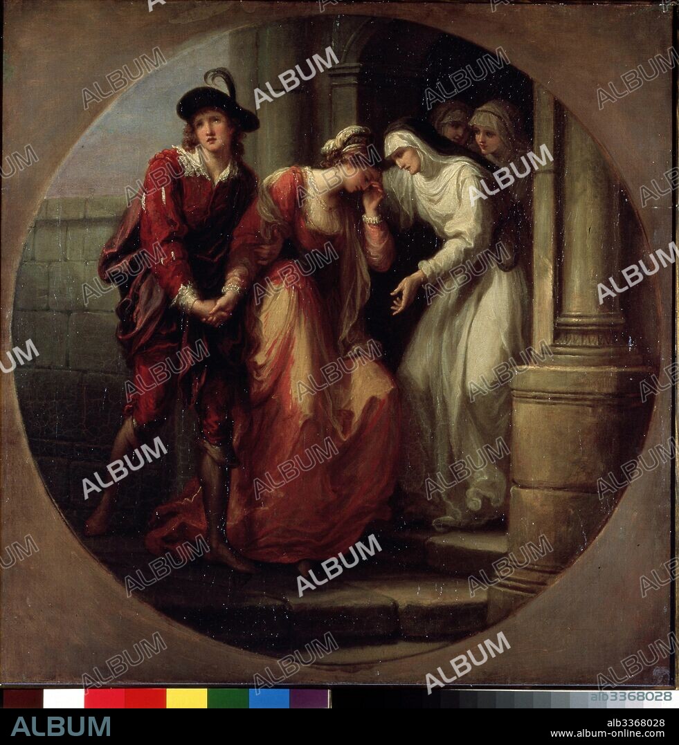 ANGELICA KAUFFMANN. The Parting of Abelard and Heloise.