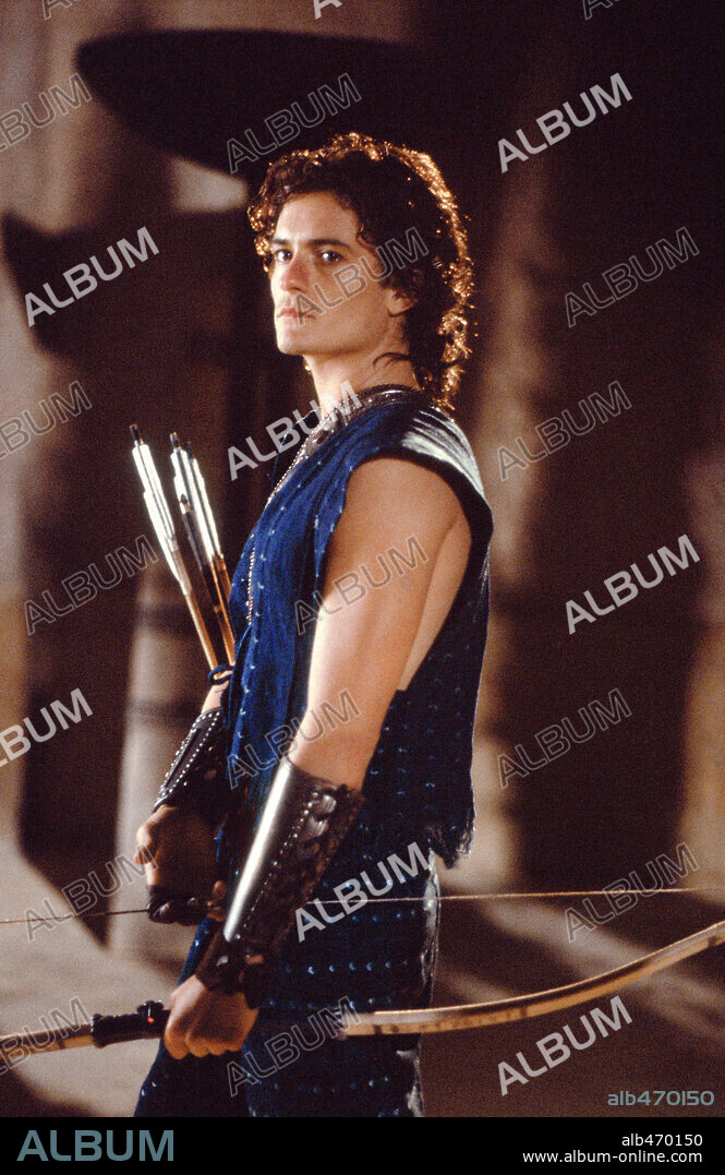 ORLANDO BLOOM en TROYA, 2004 (TROY), dirigida por WOLFGANG PETERSEN. Copyright WARNER BROS. / BAILEY, ALEX.