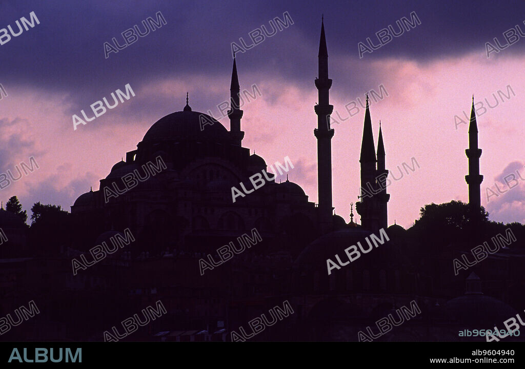 Mezquita Süleymaniye (s.XV).Estambul.Turquia.
