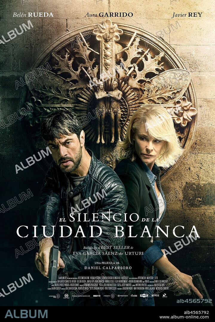 Poster de EL SILENCIO DE LA CIUDAD BLANCA, 2019, dirigida por DANIEL CALPARSORO. Copyright Atresmedia Cine / Rodar y Rodar.