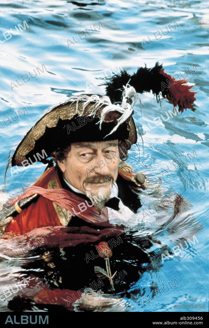 JOHN NEVILLE in THE ADVENTURES OF BARON MUNCHAUSEN, 1988, directed by TERRY GILLIAM. Copyright COLUMBIA PICTURES.