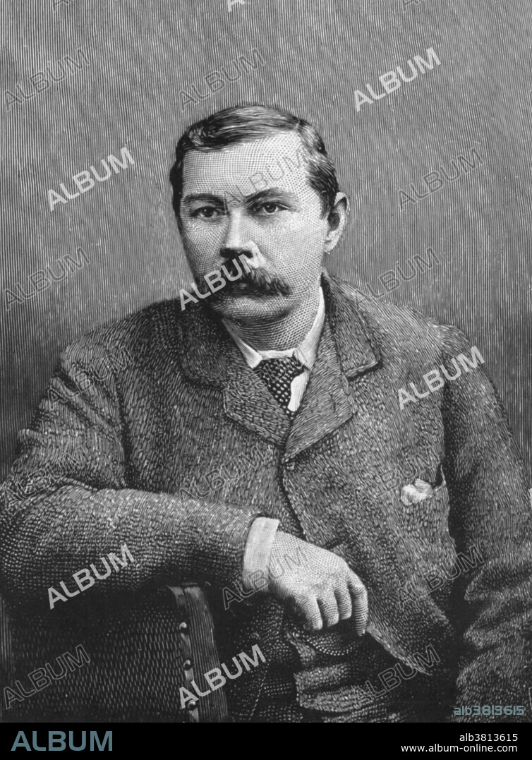 Arthur Ignatius Conan Doyle (1859-1930) was a Scottish physician and writer, most noted for his stories about the detective Sherlock Holmes, considered a milestone in the field of crime fiction, and for the adventures of Professor Challenger. He was a prolific writer whose other works include science fiction stories, plays, romances, poetry, non-fiction and historical novels. As a war journalist, he reported on the 1899-1902 Boer War in South Africa. After the death of his son in the First World War, he became involved in spiritualism. He died of a heart attack at the age of 71. His last words were directed toward his wife: "You are wonderful.".