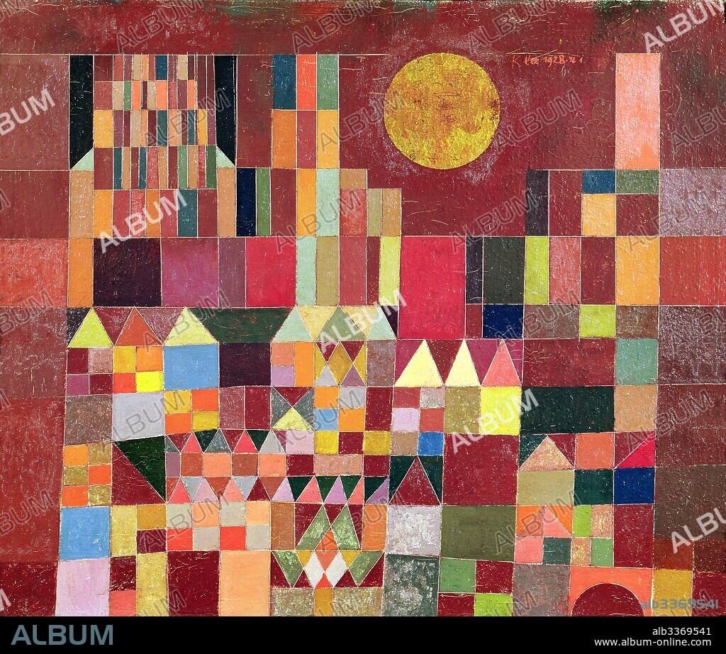 PAUL KLEE. Castle and Sun.