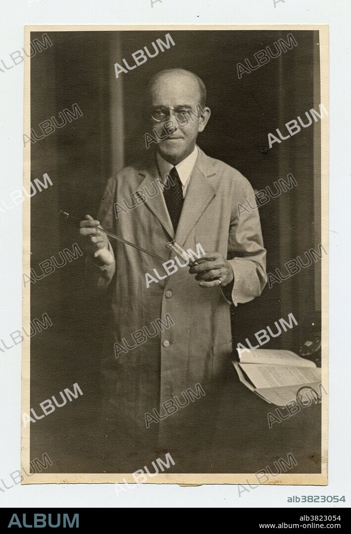 Oswald Theodore Avery Jr. (October 21, 1877 - February 20, 1955) was a Canadian-American physician and medical researcher. The major part of his career was spent at the Rockefeller University Hospital in New York City. Avery was one of the first molecular biologists and a pioneer in immunochemistry, but he is best known for the experiment (published in 1944 with his co-workers Colin MacLeod and Maclyn McCarty) that isolated DNA as the material of which genes and chromosomes are made. The Nobel laureate Arne Tiselius said that Avery was the most deserving scientist to not receive the Nobel Prize for his work, though he was nominated for the award throughout the 1930s, 1940s, and 1950s. Nobel laureate Joshua Lederberg stated that Avery and his laboratory provided "the historical platform of modern DNA research" and "betokened the molecular revolution in genetics and biomedical science generally". He died in 1955 at the age of 77.