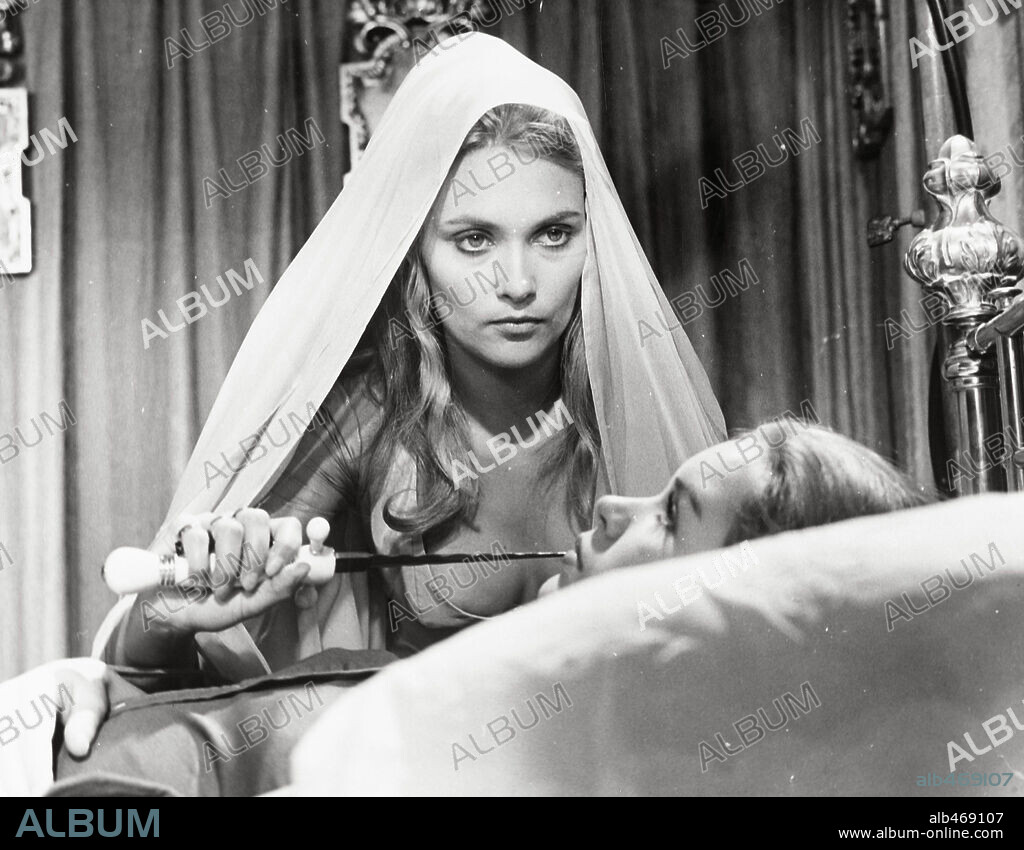 ALEXANDRA BASTEDO and MARIBEL MARTIN in THE BLOOD SPATTERED BRIDE, 1972 (LA NOVIA ENSANGRENTADA), directed by VICENTE ARANDA.