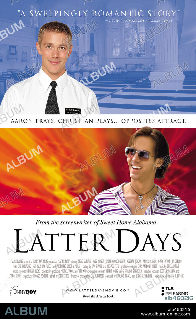 Poster of LATTER DAYS, 2003, directed by C. JAY COX. Copyright TLA RELEASING.