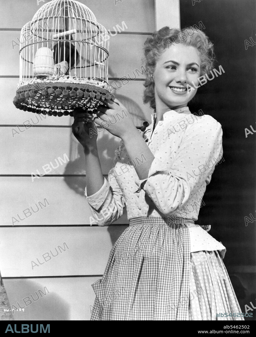GLORIA GRAHAME dans OKLAHOMA!, 1955, réalisé par FRED ZINNEMANN. Copyright MAGNA THEATRES.
