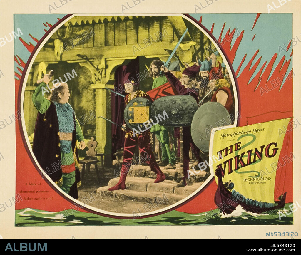 THE VIKING, 1928, dirigida por ROY WILLIAM NEILL. Copyright M.G.M.