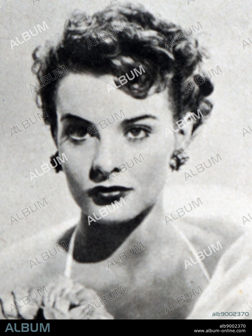 Photograph of Viveca Lindfors (1920-1995) a Swedish-born American stage, film and television actress.