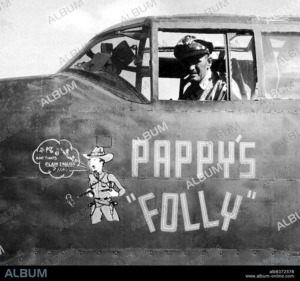 Colonel Paul Irvin 'Pappy' Gunn (October 18, 1899 October 11, 1957) was a United States naval aviator known mainly for his actions in the Second World War as an officer in the United States Army Air Forces.<br/><br/>. He was known as an expert in dare-devil low-level flying, and recognized for numerous feats of heroism and mechanical ingenuity, especially modifications to the Douglas A-20 Havoc light bomber and B-25 Mitchell medium bomber that turned them into attack aircraft.