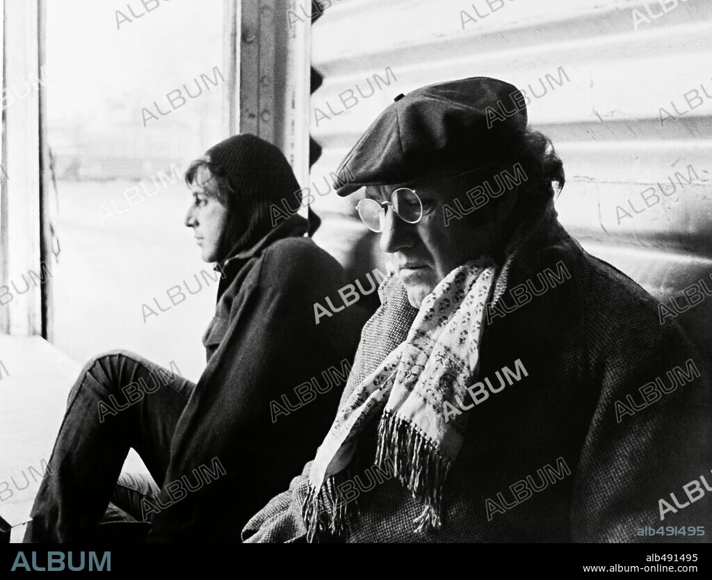 AL PACINO et GENE HACKMAN dans L' POUVANTAIL, 1973 (SCARECROW), réalisé par JERRY SCHATZBERG. Copyright WARNER BROTHERS.