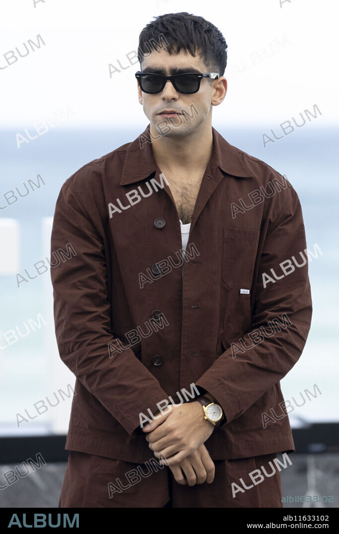 Omar Ayuso attended 'Yo, Adicto / I, Addict' Photocall during 72st San Sebastian International Film Festival at Kursaal Palace on September 25, 2024 in Donostia / San Sebastian, Spain.