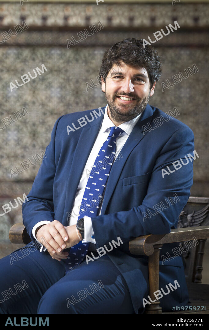 Madrid, 03/10/2018. El presidente de Murcia Fernando López Miras, posa para una entrevista en ABC. Foto: Isabel Permuy ARCHDC.