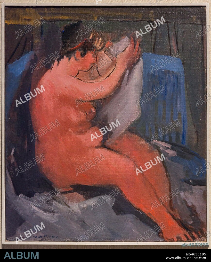 Museo Novecento: "Nude", by Marino Marini, 1937-8. Oil painting on canvas.