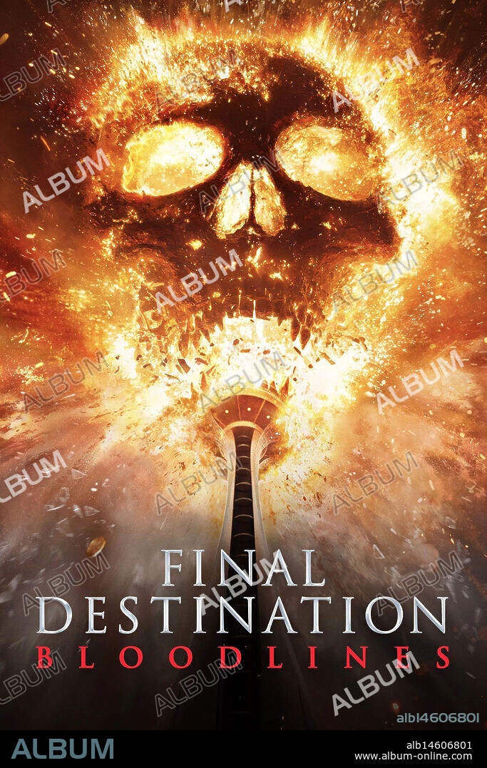 Poster of FINAL DESTINATION: BLOODLINES, 2025, directed by ADAM B. STEIN and ZACH LIPOVSKY. Copyright NEW LINE CINEMA.