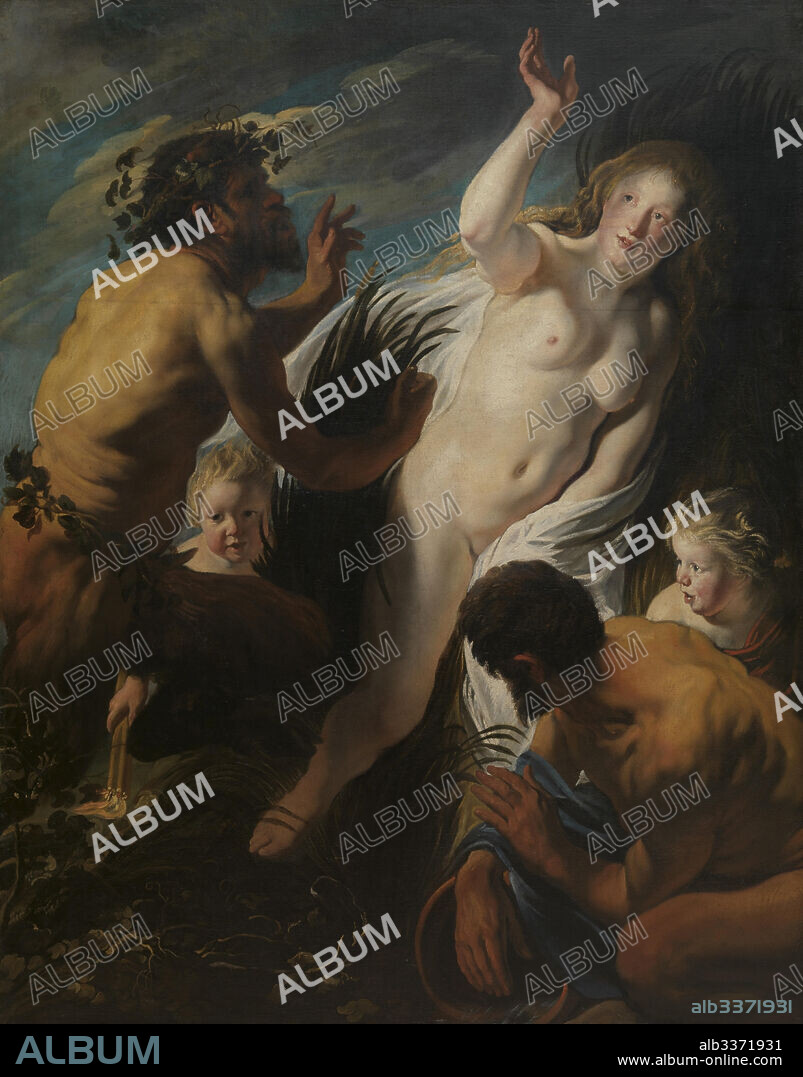 JACOB JORDAENS. Pan and Syrinx.