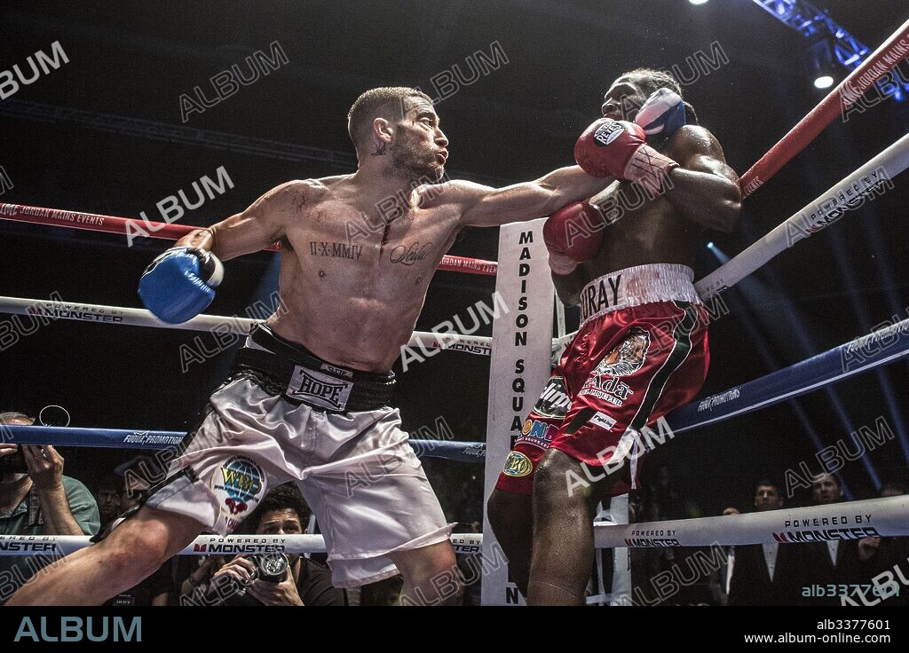JAKE GYLLENHAAL en REDENCION (SOUTHPAW, 2015), dirigida por ANTOINE FUQUA. Copyright ESCAPE ARTISTS.