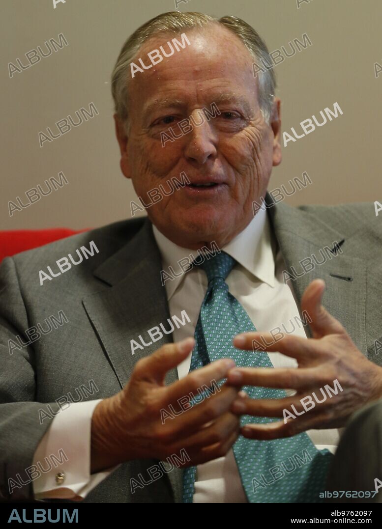 Madrid 09-18-2014/// interview with the president of Ifema Jose Maria Alvarez del manzano Photo..Jaime Garcia....Archdc....In the image.
