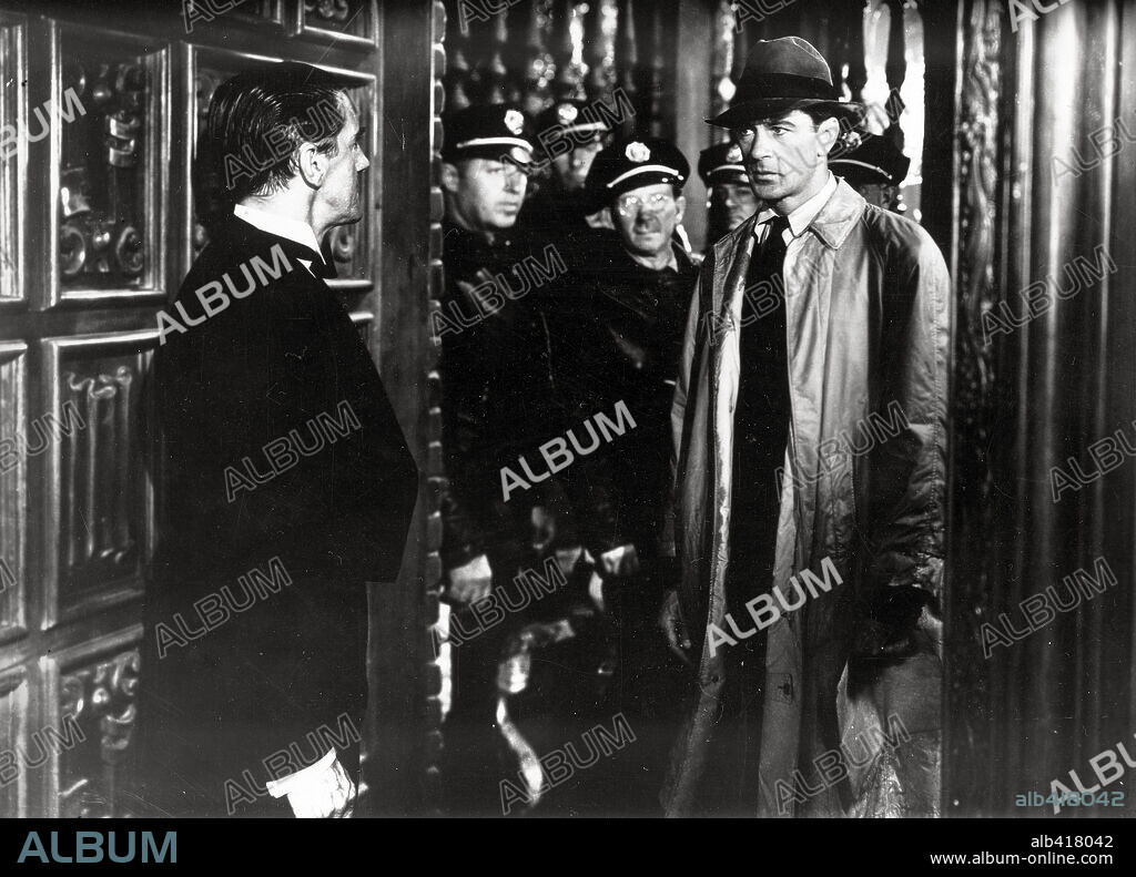 GARY COOPER en JUAN NADIE, 1941 (MEET JOHN DOE), dirigida por FRANK CAPRA. Copyright WARNER BROTHERS.