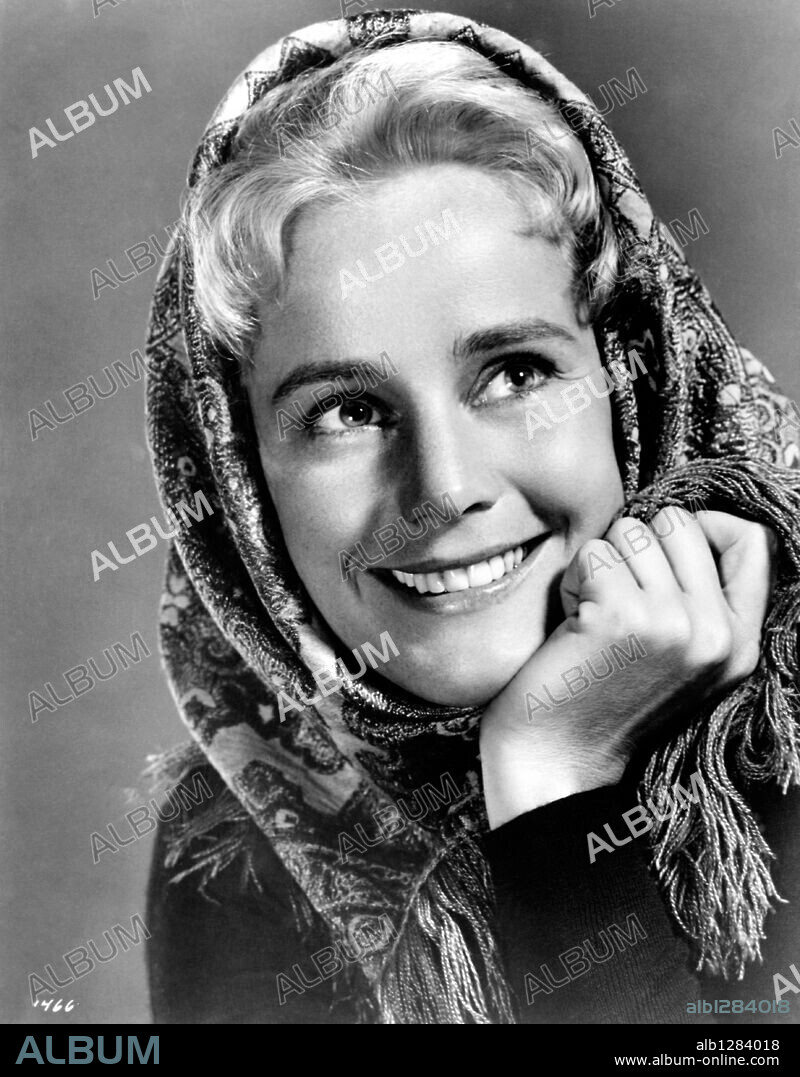 MARIA SCHELL in THE BROTHERS KARAMAZOV, 1958, directed by RICHARD BROOKS. Copyright M.G.M.