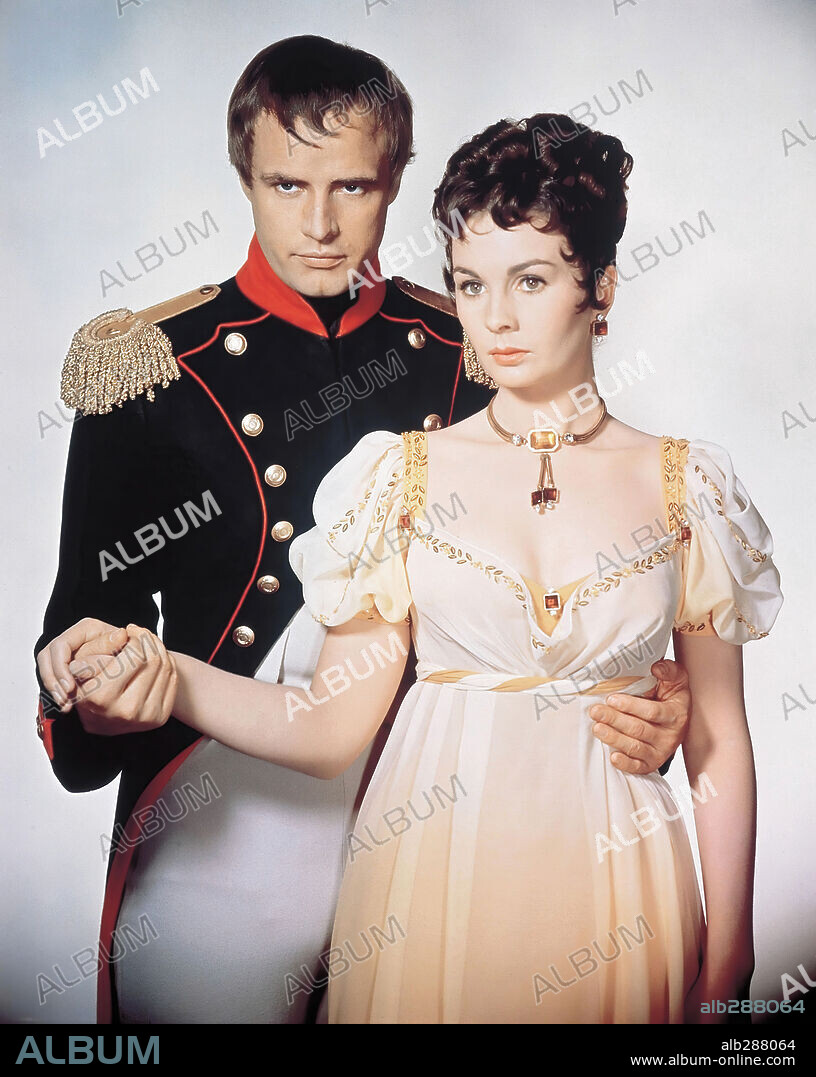 JEAN SIMMONS und MARLON BRANDO in DÉSIRÉE, 1954, unter der Regie von HENRY KOSTER. Copyright 20TH CENTURY FOX.