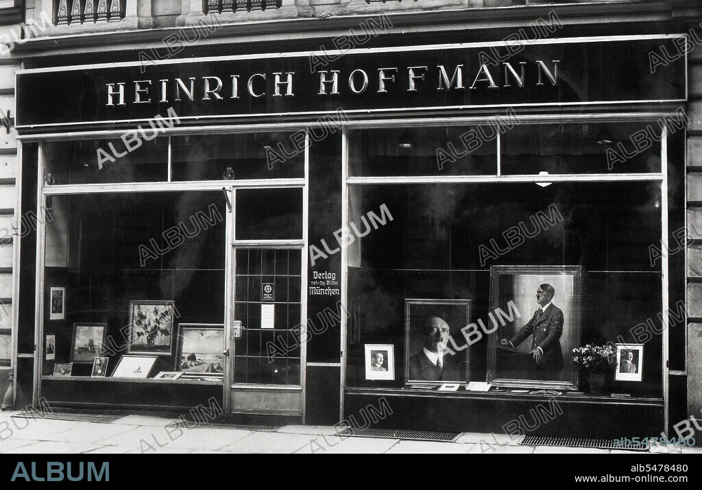 Heinrich Hoffmann Art Studio and Shop circa late 1930s?.