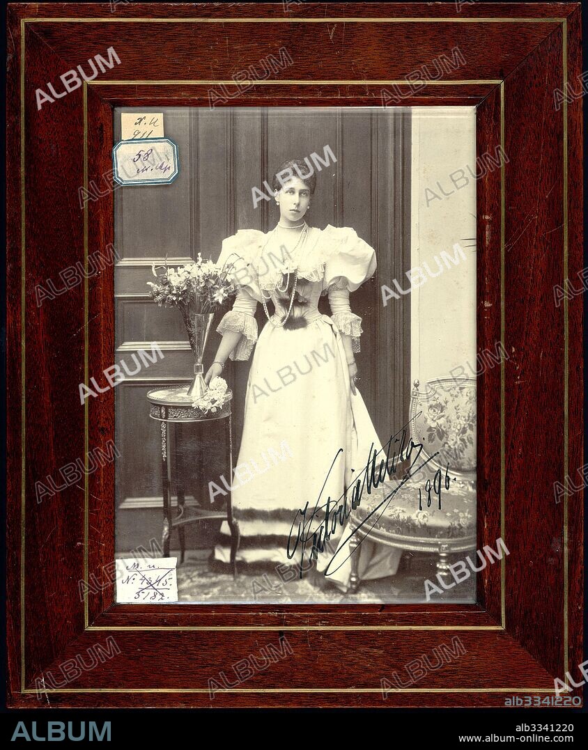 ANONYMOUS. Princess Victoria Melita of Saxe-Coburg and Gotha (1876-1936).