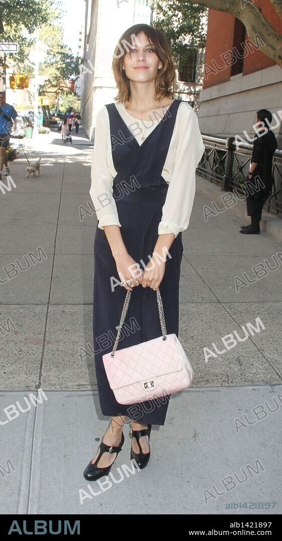 Sept. 15, 2010 - New York, New York, U.S. - ALEXA CHUNG attends the Phillip Lim fashion show held during the Fashion Week Spring 2010 Collections. 15/09/2010