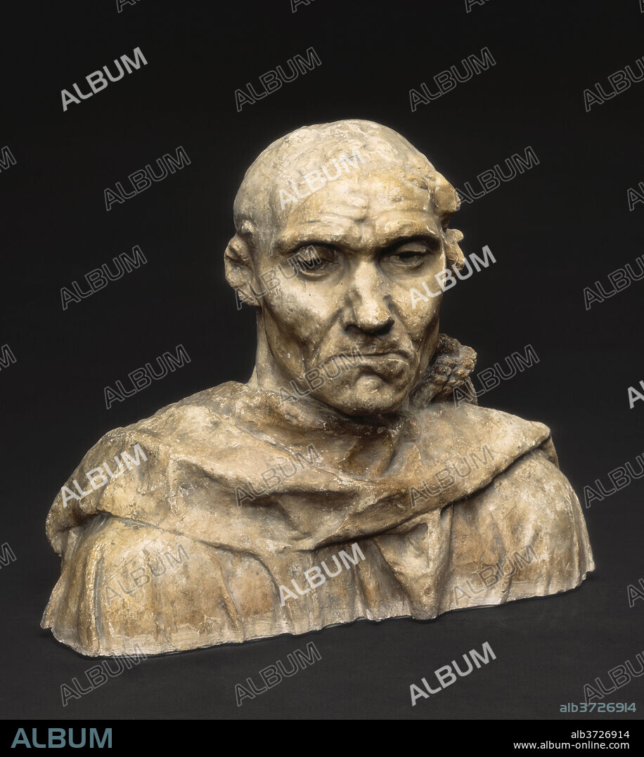 AUGUSTE RODIN. Jean d'Aire. Dated: model 1884-1889, cast probably early 20th century. Dimensions: overall: 47.6 x 58.4 x 40 cm (18 3/4 x 23 x 15 3/4 in.). Medium: plaster.