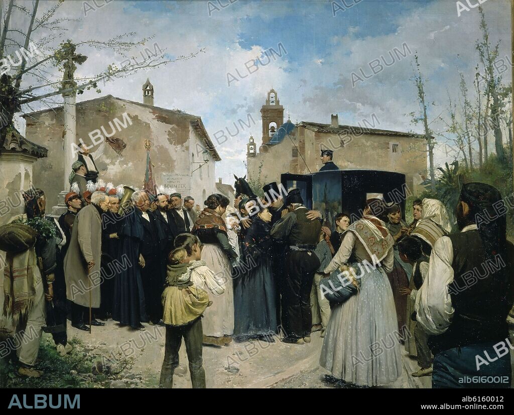 ANTONI FILLOL I GRANELL. LA GLORIA DEL PUEBLO - 1895.