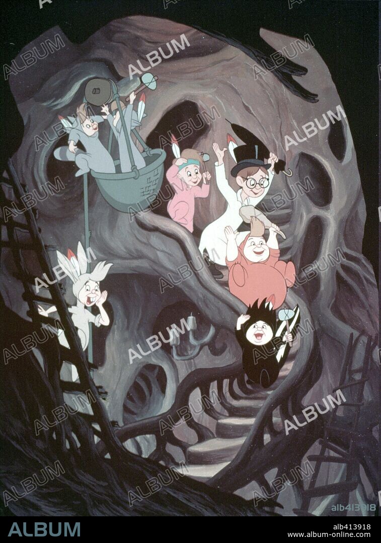 PETER PAN, 1953, dirigida por HAMILTON LUKE y WILFRED JACKSON. Copyright WALT DISNEY PRODUCTIONS.