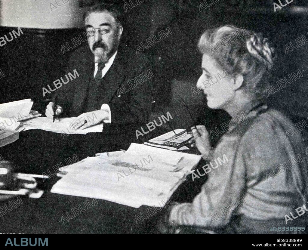 Sidney James Webb, 1st Baron Passfield, OM, PC (13 July 1859 - 13 October 1947) was a British socialist, economist and reformer, who co-founded the London School of Economics. He was an early member of the Fabian Society in 1884, joining, like George Bernard Shaw, three months after its inception. Along with his wife Beatrice Webb and with Annie Besant, Graham Wallas, Edward R. Pease, Hubert Bland and Sydney Olivier, Shaw and Webb turned the Fabian Society into the pre-eminent politico-intellectual society in Edwardian England.