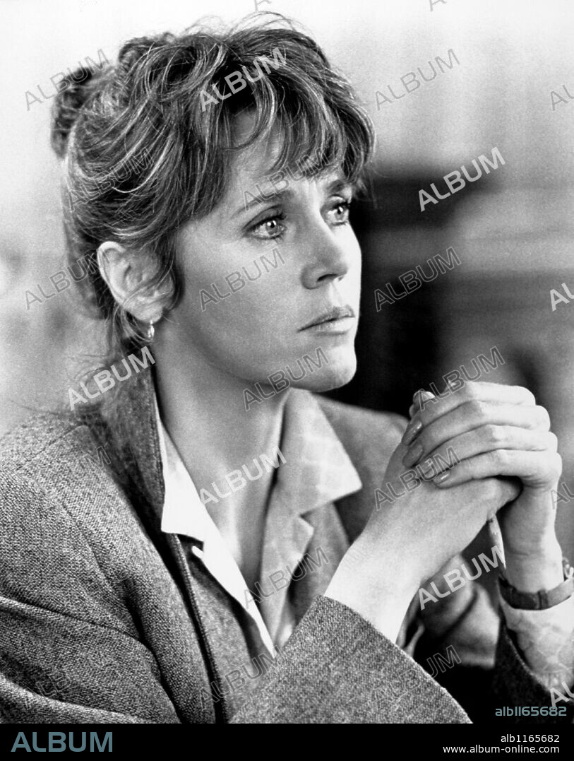 JANE FONDA en AGNES DE DIOS, 1985 (AGNES OF GOD), dirigida por NORMAN JEWISON. Copyright COLUMBIA PICTURES.