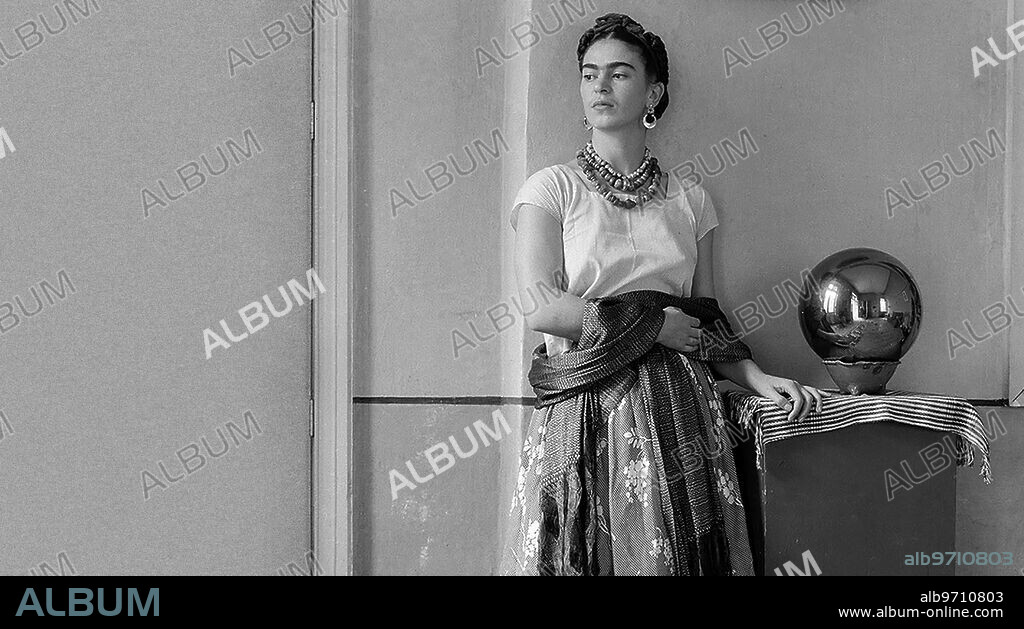 FRIDA KAHLO in BECOMING FRIDA KAHLO, 2022, directed by LOUISE LOCKWOOD. Copyright Rogan Production / BBC.