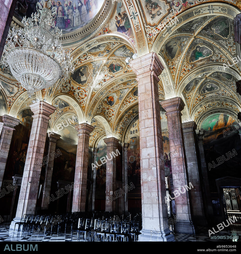 Salón de Sant Jordi, siglo XVIII. Palau de la Generalitat de Catalunya, Barcelona.