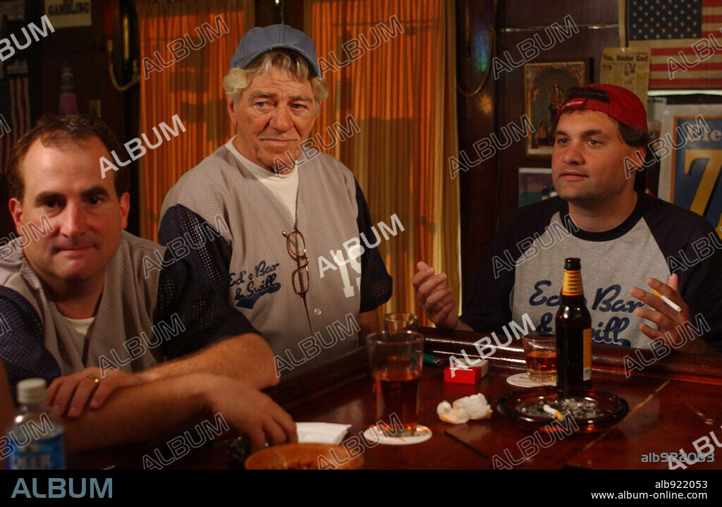 ARTIE LANGE, JIMMY PALUMBO and SEYMOUR CASSEL in ARTIE LANGE'S BEER LEAGUE, 2006 (BEER LEAGUE), directed by FRANK SEBASTIANO. Copyright IDENTITY FILMS/CKRUSH ENTERTAINMENT.