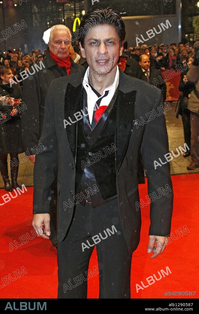 SHAHRUKH KHAN. Feb. 12, 2010 - Berlin, Berlin, Deutschland - Actor Shah Rukh Khan at the premiere of MY NAME IS KHAN at Berlinale 2010, 60. Internationale Filmfestspiele Berlin / 60th Berlin International Film Festival. 12/02/2010