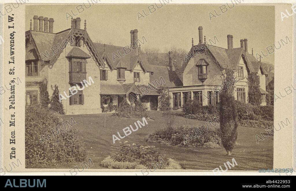 The Hon. Mrs. Pelham's, St. Lawrence, I.W., Frederick Hudson (British, died 1889, active Ventnor, Isle of Wight, England), 1860–1880, Albumen silver print.
