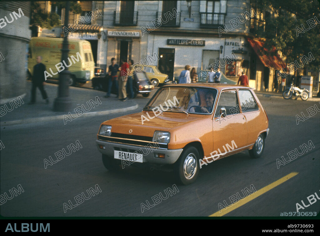 1972. El Renault 5, premio Abc mejor coche del año 1972.