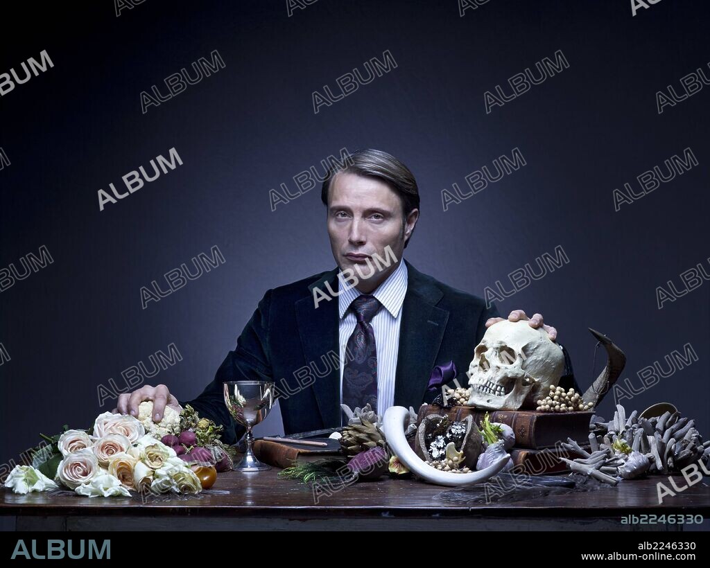 MADS MIKKELSEN in HANNIBAL, 2013, directed by MICHAEL RYMER and TIM HUNTER. Copyright DINO DE LAURENTIIS.