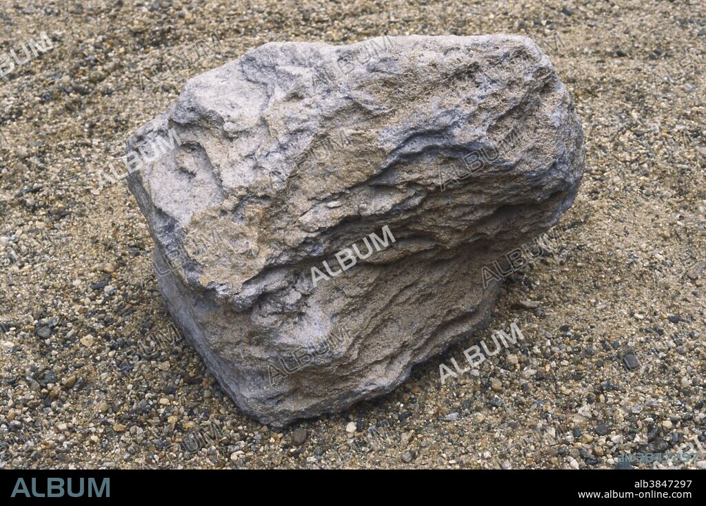 Pumice, an igneous rock formed from frothy, rhyolitic lava.