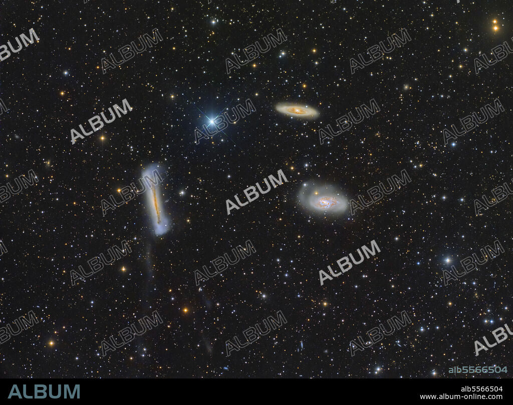 The Leo Triplet.