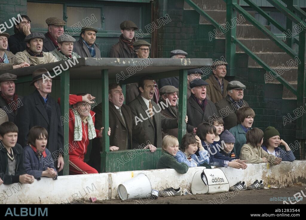 MICHAEL SHEEN et TIMOTHY SPALL dans THE DAMNED UNITED, 2009, réalisé par TOM HOOPER. Copyright BBC FILMS.