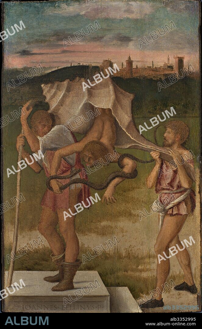 GIOVANNI BELLINI. Four Allegories: Envy.