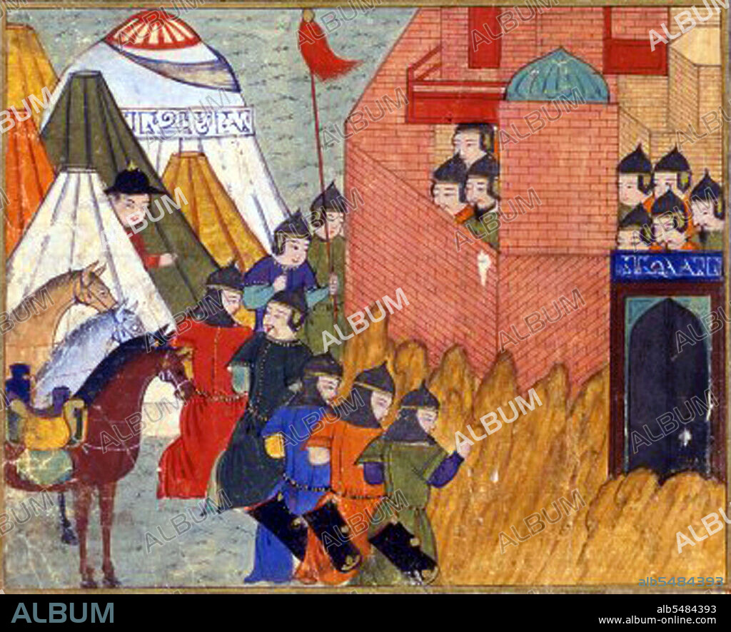 The Jamia al-tawarikh, ('Compendium of Chronicles') or Universal History is an Iranian work of literature and history written by Rashid-al-Din Hamadani at the start of the 14th century.