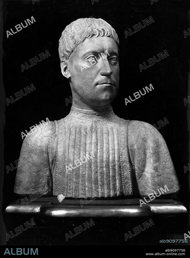 Mino da Fiesole. Bust of Piero de Medici 1453. Florence.