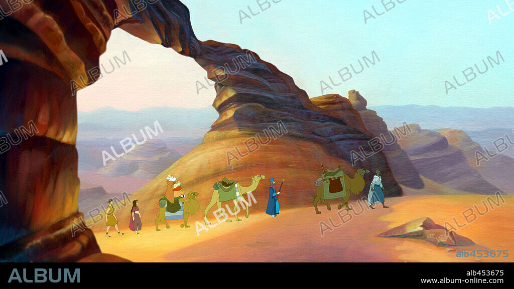 LOS REYES MAGOS, 2003, dirigida por ANTONIO NAVARRO. Copyright ANIMAGSTUDIO/CARRERE GROUP/TELEMADRID.