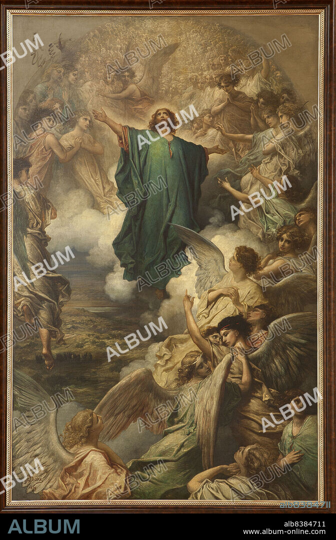 GUSTAVE DORé. L'Ascension, 1879.