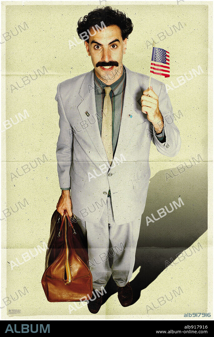 SACHA BARON COHEN dans BORAT: CULTURAL LEARNINGS OF AMERICA FOR MAKE BENEFIT GLORIOUS NATION OF KAZAKHSTAN, 2006, réalisé par LARRY CHARLES. Copyright GOLD/MILLER PRODUCTIONS.