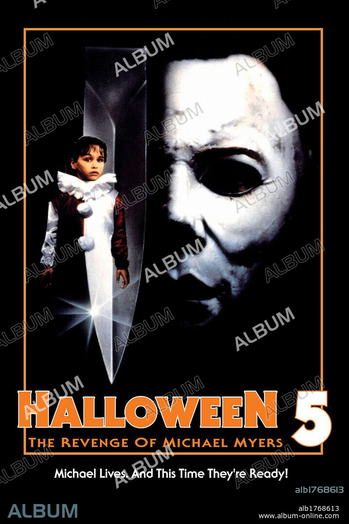 Poster de HALLOWEEN 5: LA VENGANZA DE MICHAEL MYERS, 1989 (HALLOWEEN 5), dirigida por DOMINIQUE OTHENIN-GIRARD. Copyright MAGNUM PICTURES INC.